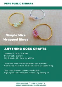 Wire Wrapped Rings - Anything Goes Crafts